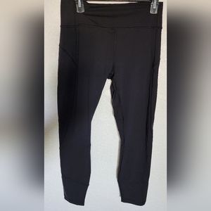 Lululemon In Movement 25" Everlux Pull-On Leggings Black 10